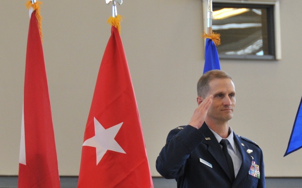 Alabama Air National Guard Col. Randal Efferson takes command of 187th Fighter Wing