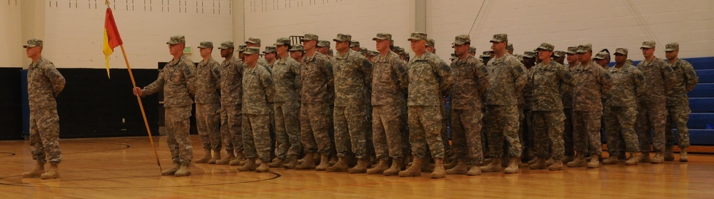 17th Field Artillery Brigade Headquarters Returns from Deployment, Uncases Colors