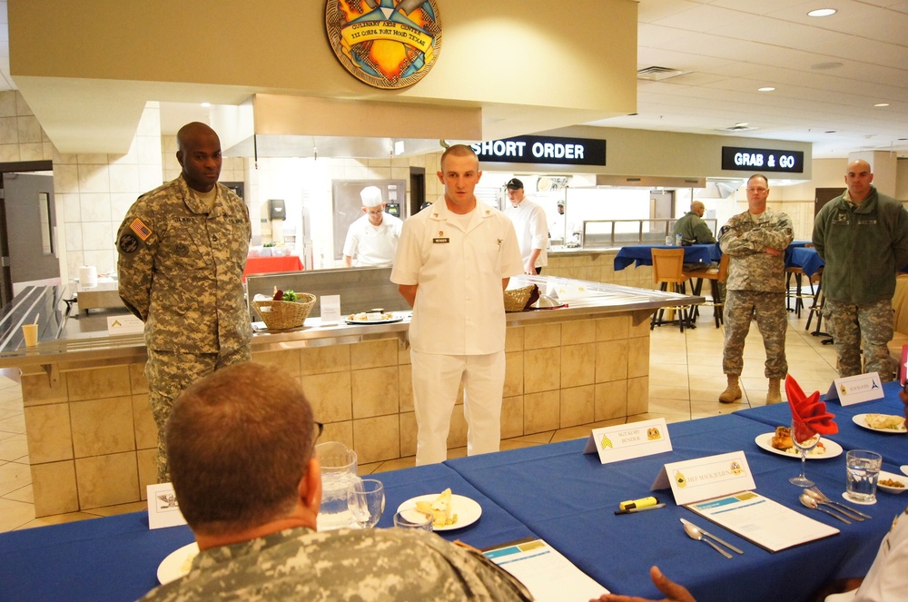 Sergeant cooks up a win at Culinary Arts of Quarter board