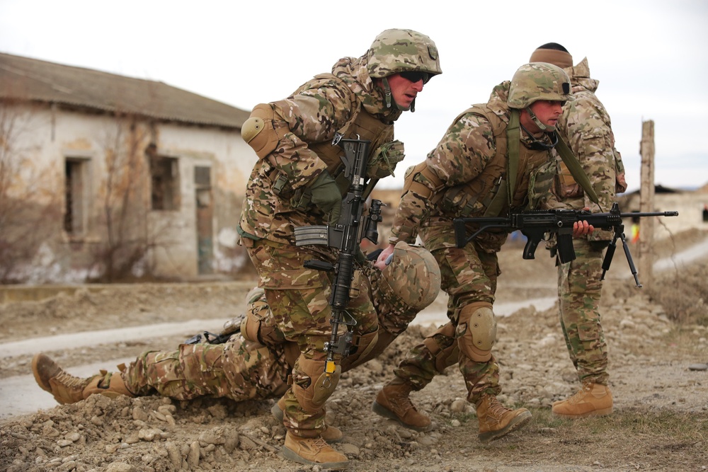 DVIDS - Images - Dragging the wounded to safety [Image 7 of 8]