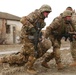 Dragging the wounded to safety