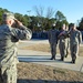 43rd AG Airmen participate in retreat ceremony