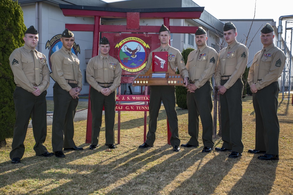 MWSS-171 Marines hit bull's-eye in Far East Division Matches