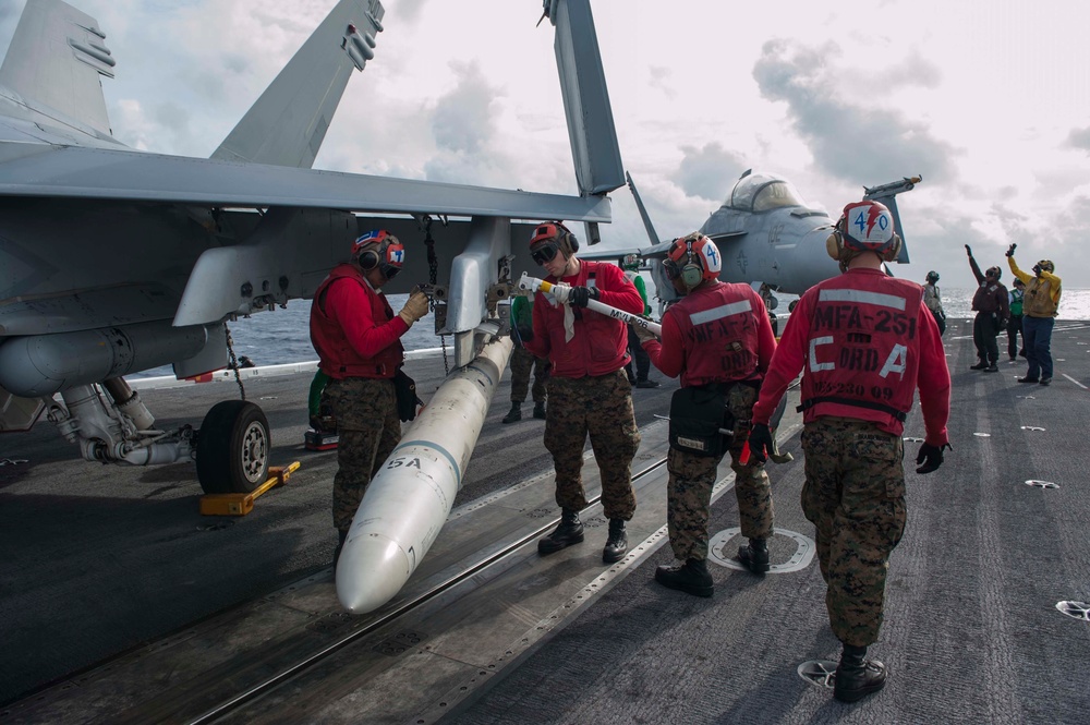 USS Theodore Roosevelt operations