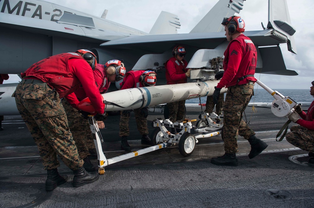 USS Theodore Roosevelt operations