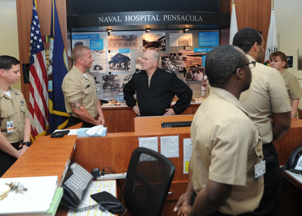 Surgeon General visits Naval Hospital Pensacola