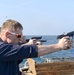 USS Sterett M9 service pistol gun qualification