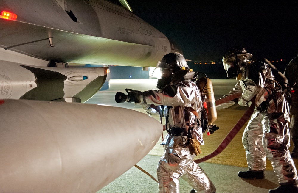 DVIDS - News - Simulated aircraft accident tests Wolf Pack response