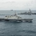 USS Sampson (DDG 102) and USS Fort Worth (LCS 3) Conduct Search Operations in the Java Sea