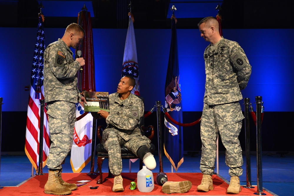 Double-amputee NCO instills resilience, motivation
