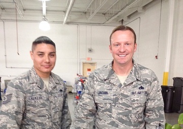 Air Force maintenance team gets hands on training on PT6A turboprop engine