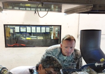 Air Force maintenance team gets hands on training on PT6A turboprop engine