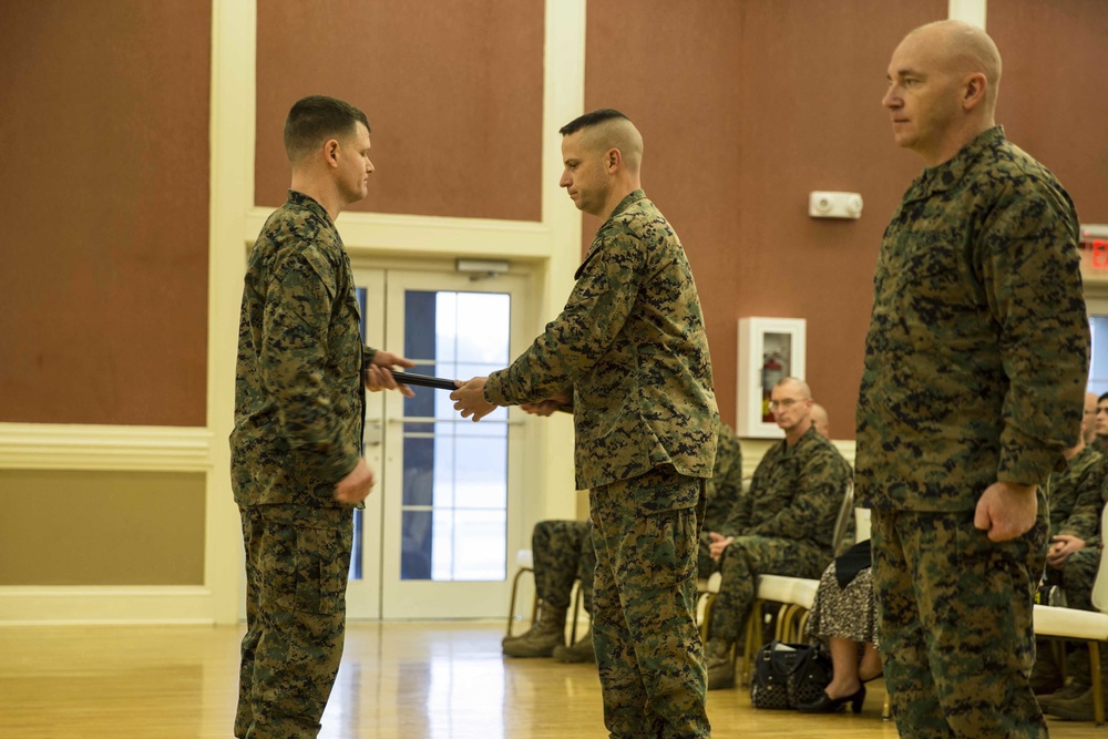 8th Communication Battalion welcomes new Sergeant Major