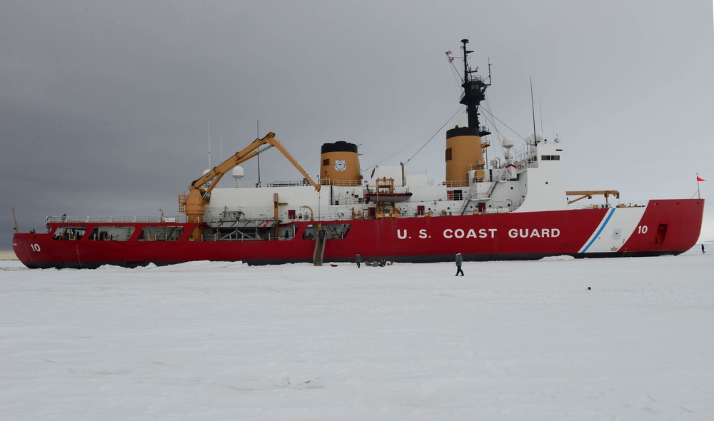 Coast Guard on ice