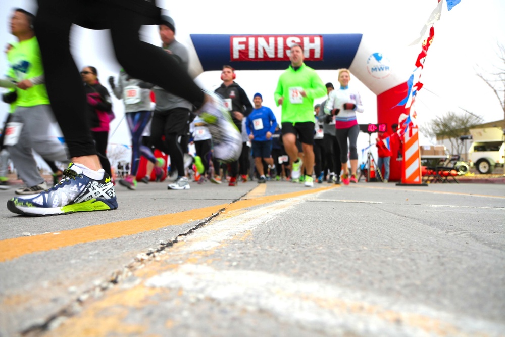 Keeping it frosty: Fort Bliss MWR hosts half marathon and 5k