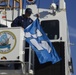 CGC Swordfish raises Seahawks flag