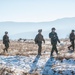 United States Marines and Bulgarian soldiers walk together