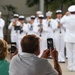 First Pearl Harbor Colors ceremony at the Pearl Harbor Visitor Center