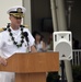 First Pearl Harbor Colors ceremony at the Pearl Harbor Visitor Center