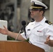 First Pearl Harbor Colors ceremony at the Pearl Harbor Visitor Center