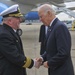 Vice president arrives at Naval Station Norfolk