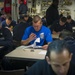 USS Carl Vinson Sailors take advancement exam