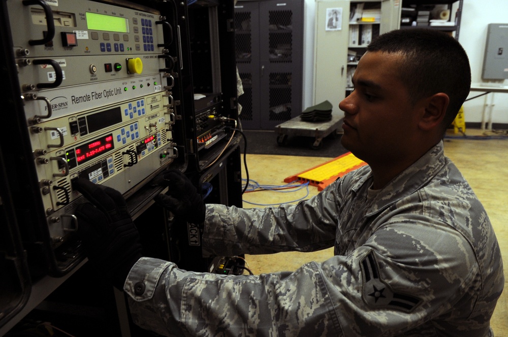 644th Combat Communications Squadron supports Silver Flag