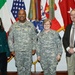 Lt. Gen. Karen E. Dyson visits at Caserma Ederle in Vicenza, Italy