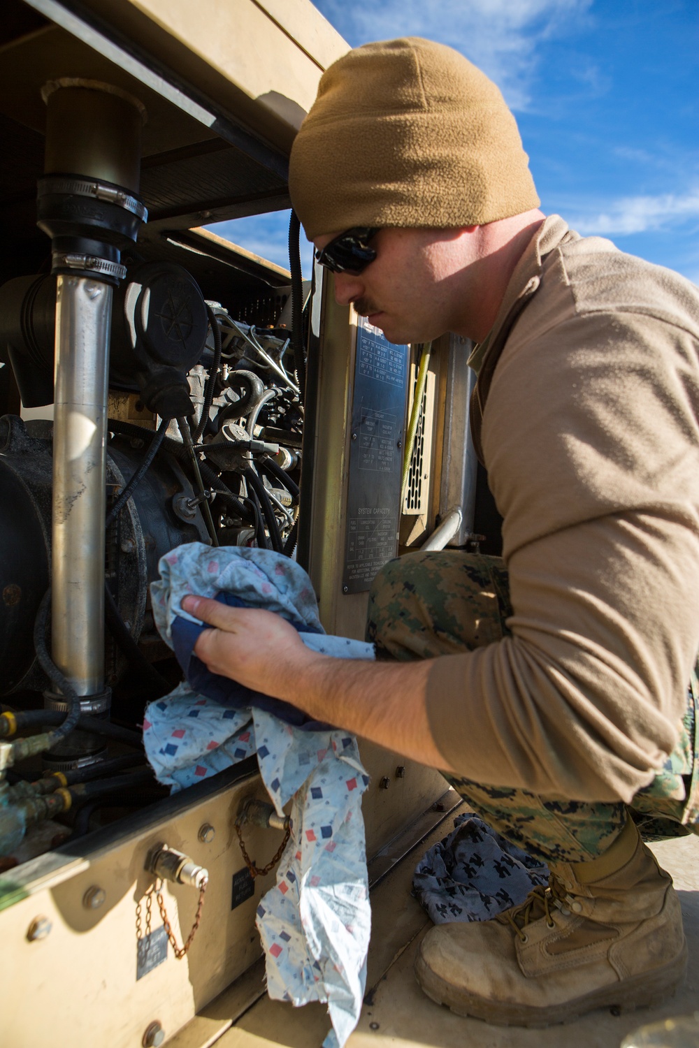 CLB-26 Marines operate at MWTC