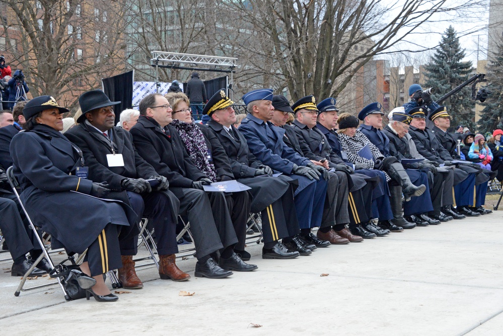 Michigan National Guard participates in 2015 Gubernatorial Inauguration