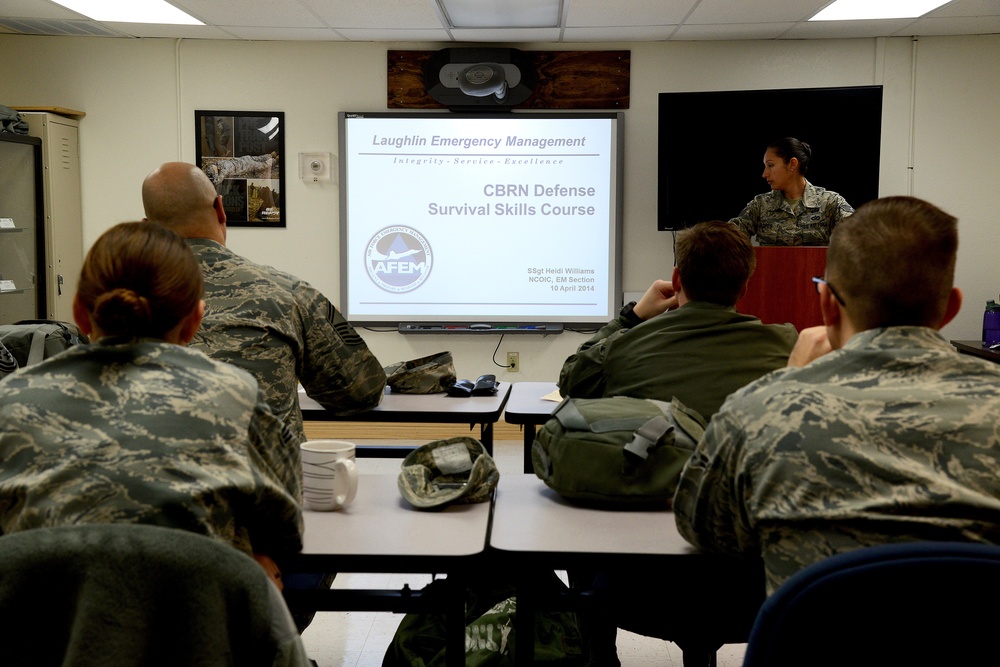 CBRN survival skills training