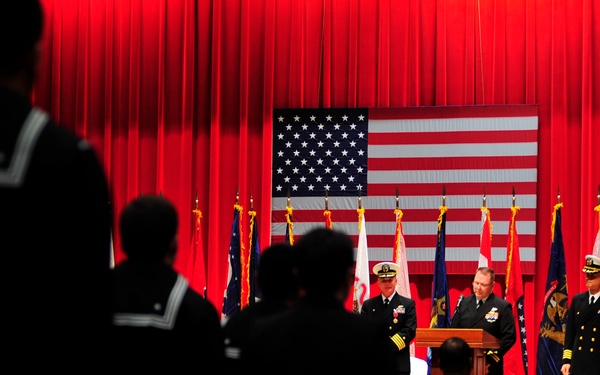 Blue Ridge welcomes 27th commanding officer