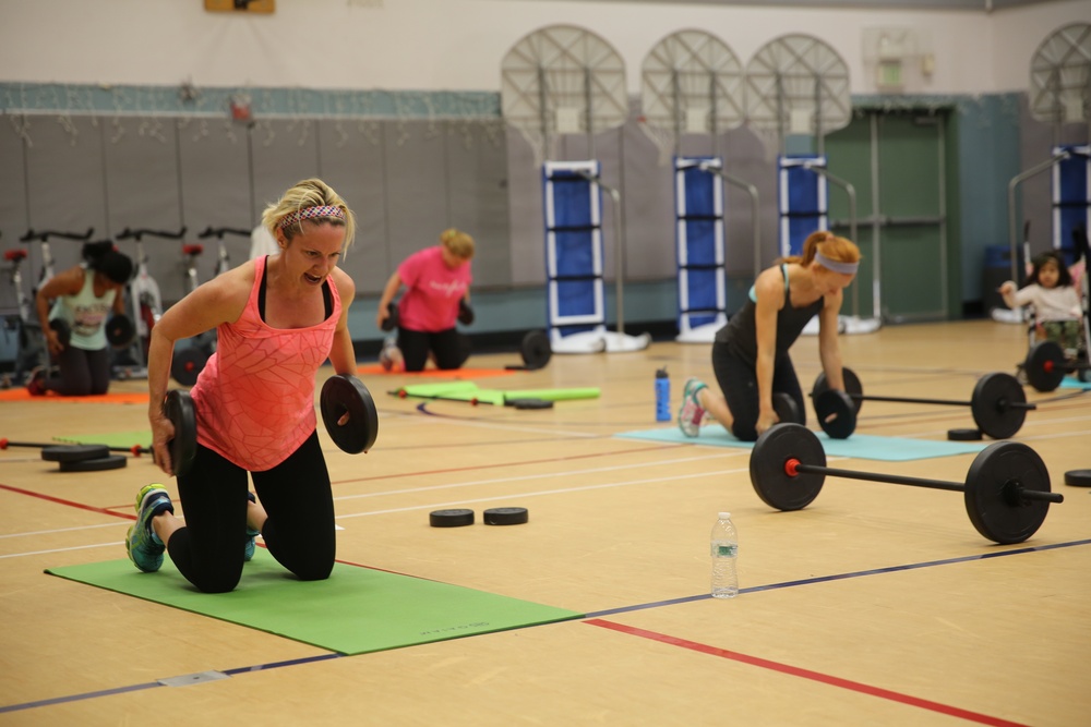Combat Center patrons stay fit with Body Blast