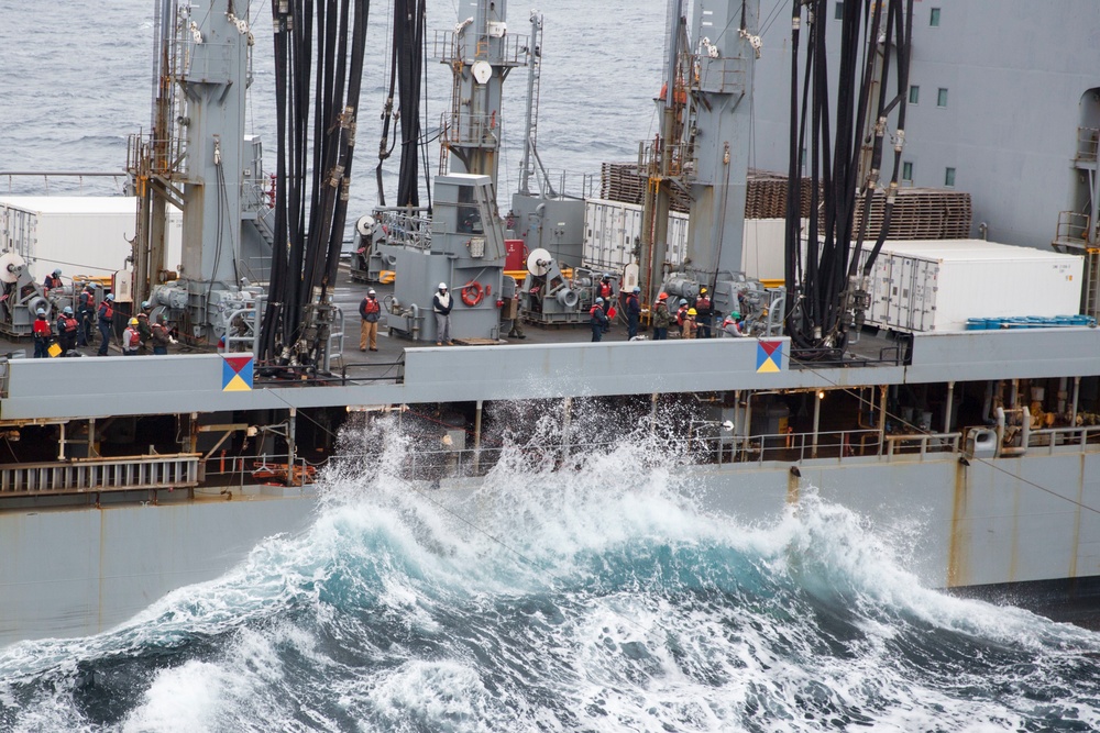 USS Kearsarge underway replenishment