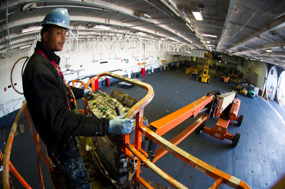USS George Washington operations
