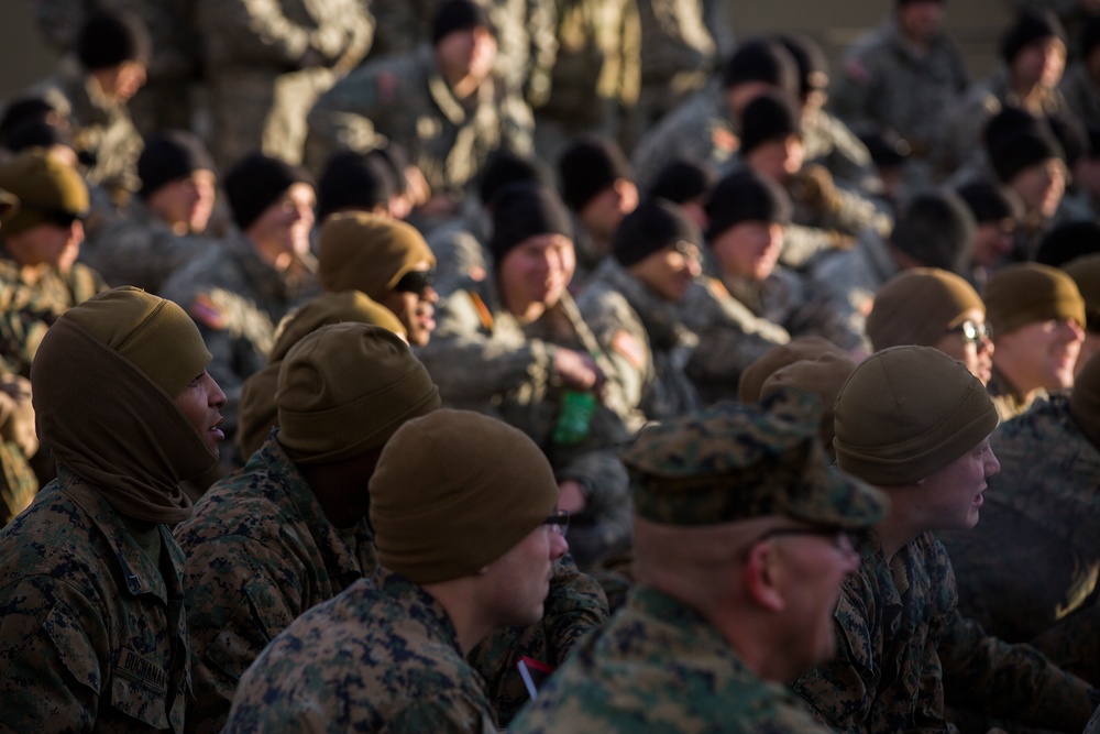 CLB-26 Marines receive Cold Weather Survival Training