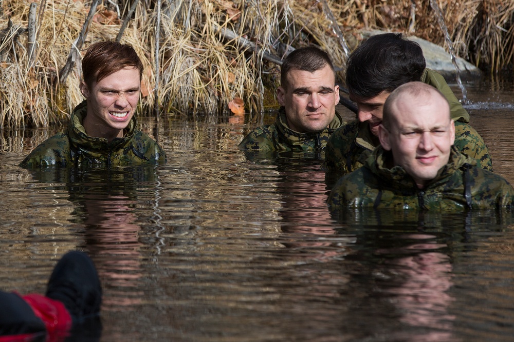 CLB-26 Corpsman Endure the Elements