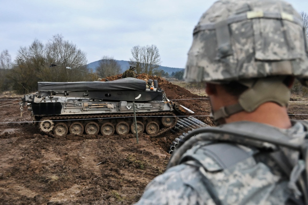 Allied Spirit I, 412th Dutch EN breach demo