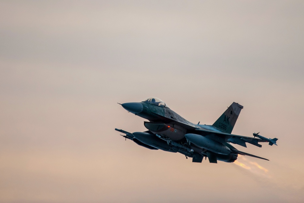 Aggressors take off for joint, coalition training in Pacific