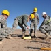 Army Reserve engineers build forward landing strip