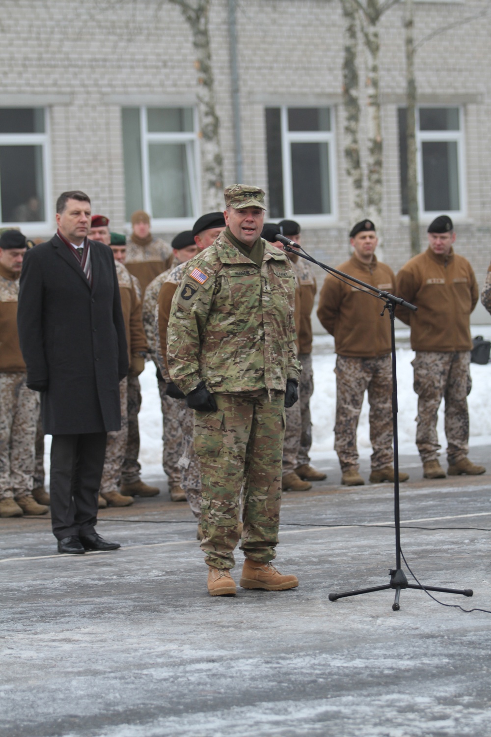 Latvian welcomes the Dragoons