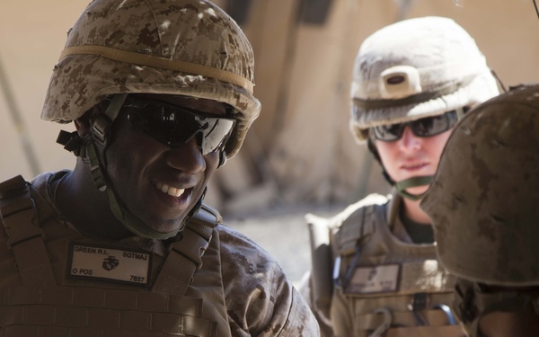 I Marine Expeditionary Force Sergeant Major Ronald L. Green selected as 18th Sergeant Major of the Marine Corps