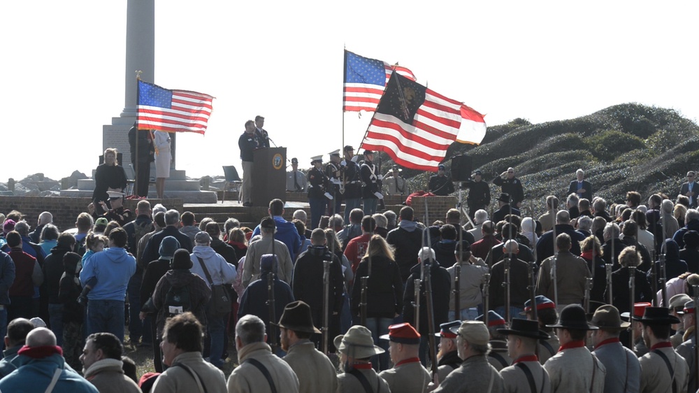 NCNG Military Police support historic event at Fort Fisher