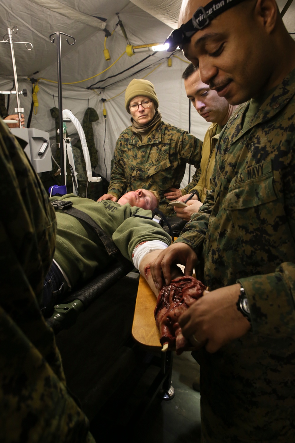 2nd Med BN trains to save lives during Operation Guardian Angel