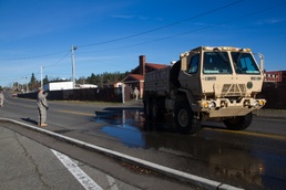 I Corps Soldiers prepare for Leschi Town Field Exercise