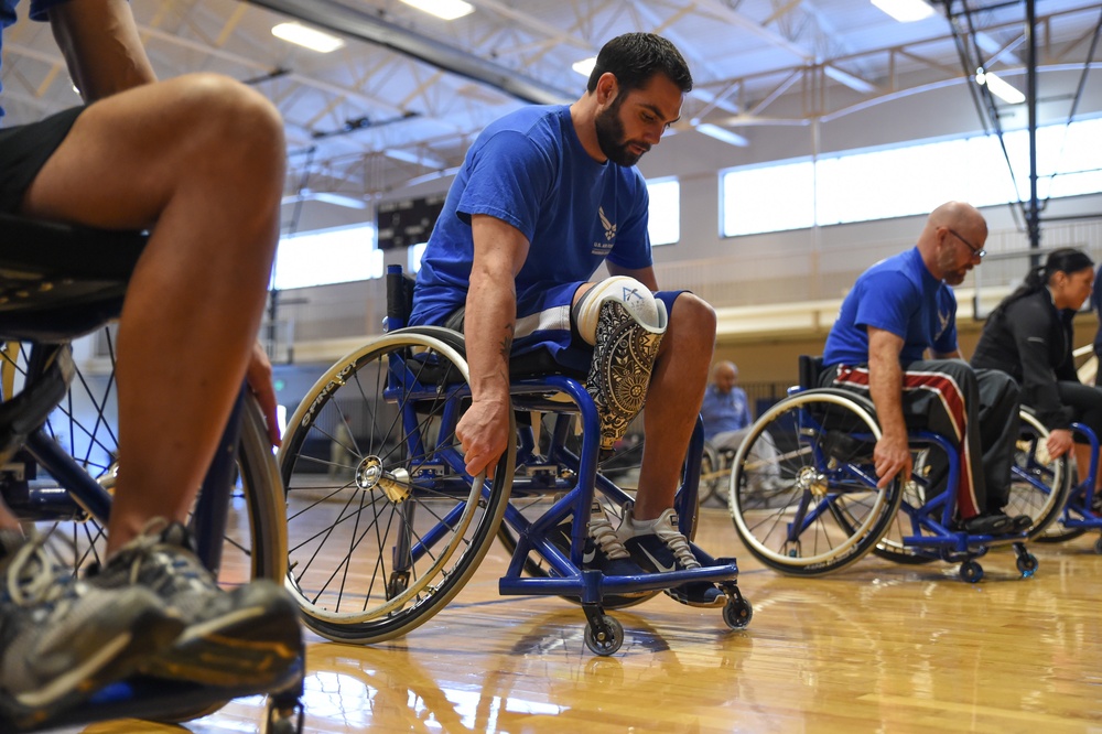 JBSA-Randolph hosts Air Force Wounded Warrior Adaptive Sports and Reconditioning Camp