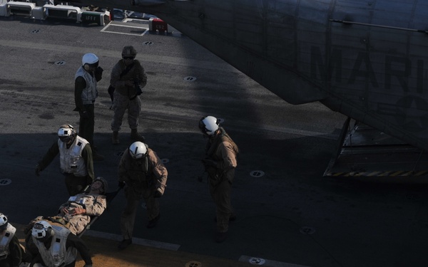 Casualty evacuation exercise