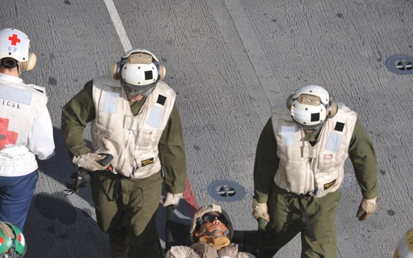Casualty evacuation exercise