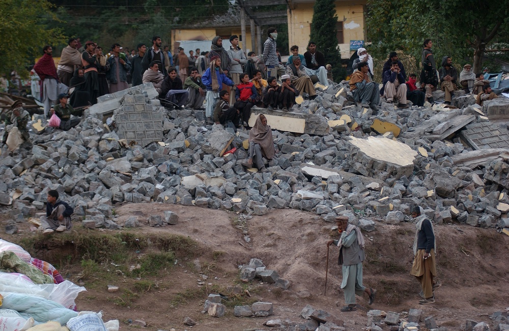 Earthquake relief efforts