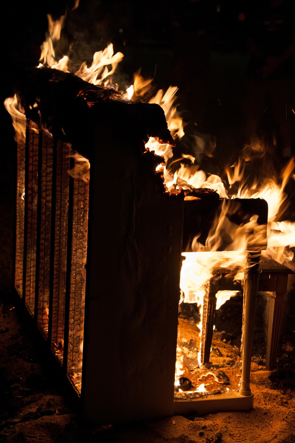 SOS students honor fallen pilot